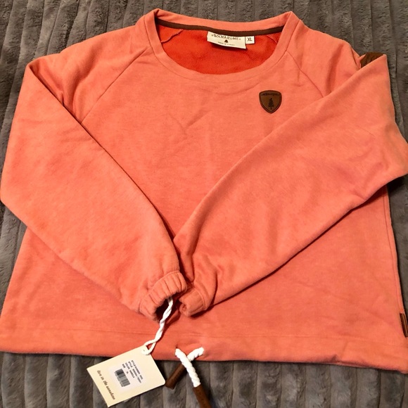 Wanakome Simona/Terry cropped sweatshirt - Picture 4 of 7